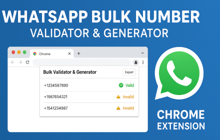 WA Number Checker - Privacy protection interface showing security features and tracking prevention